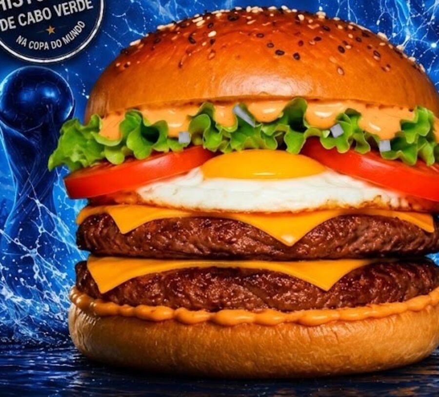 Hambúrguer Tubarão Furioso da Sal Burguer